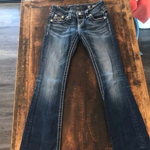 Miss Me Jeans!! Worn but still have life left!